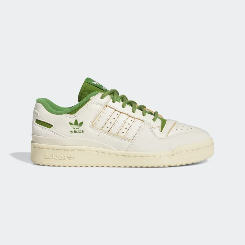 Adidas Forum 84 Low Classic Off White / Cream White / Easy Yellow (FZ6296)