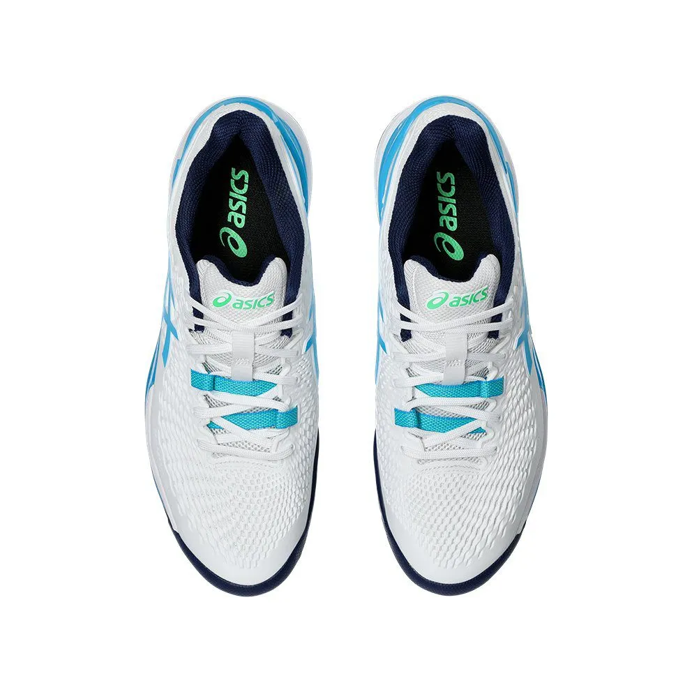 ASICS Gel-Resolution 9 White Digital Aqua (1041A330-103)
