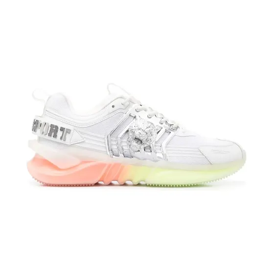 Plein Sport Runner met tijgerplakkaat “White” (AABSUSC0352STE003N)