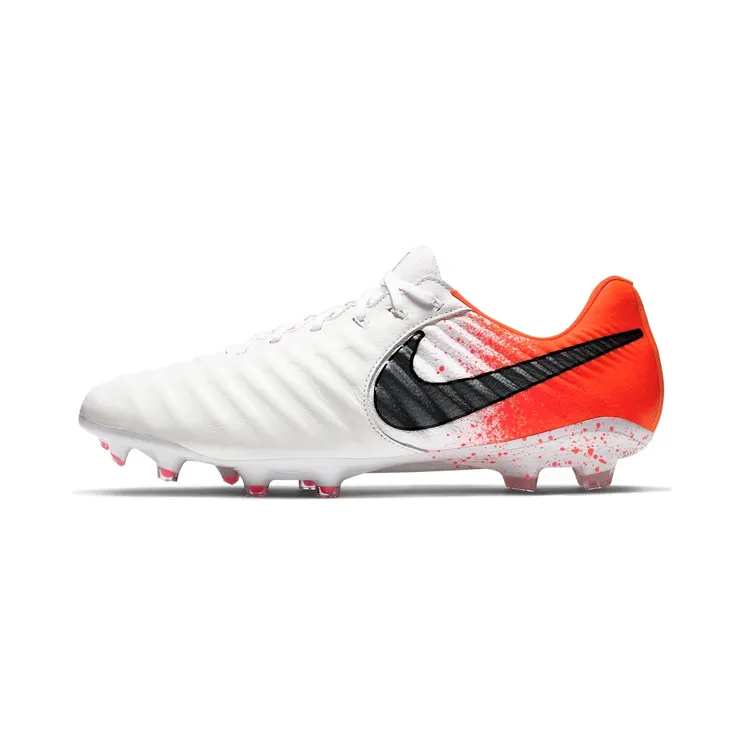 Nike Tiempo Legend 7 Elite FG Euphoria “White / Hyper Crimson / Black” (AH7238-118)