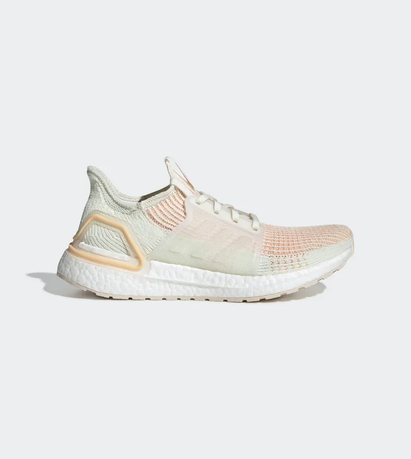 Adidas UltraBoost 19 ‘Glow Orange’ Off White/Off White/Glow Orange (F34073)