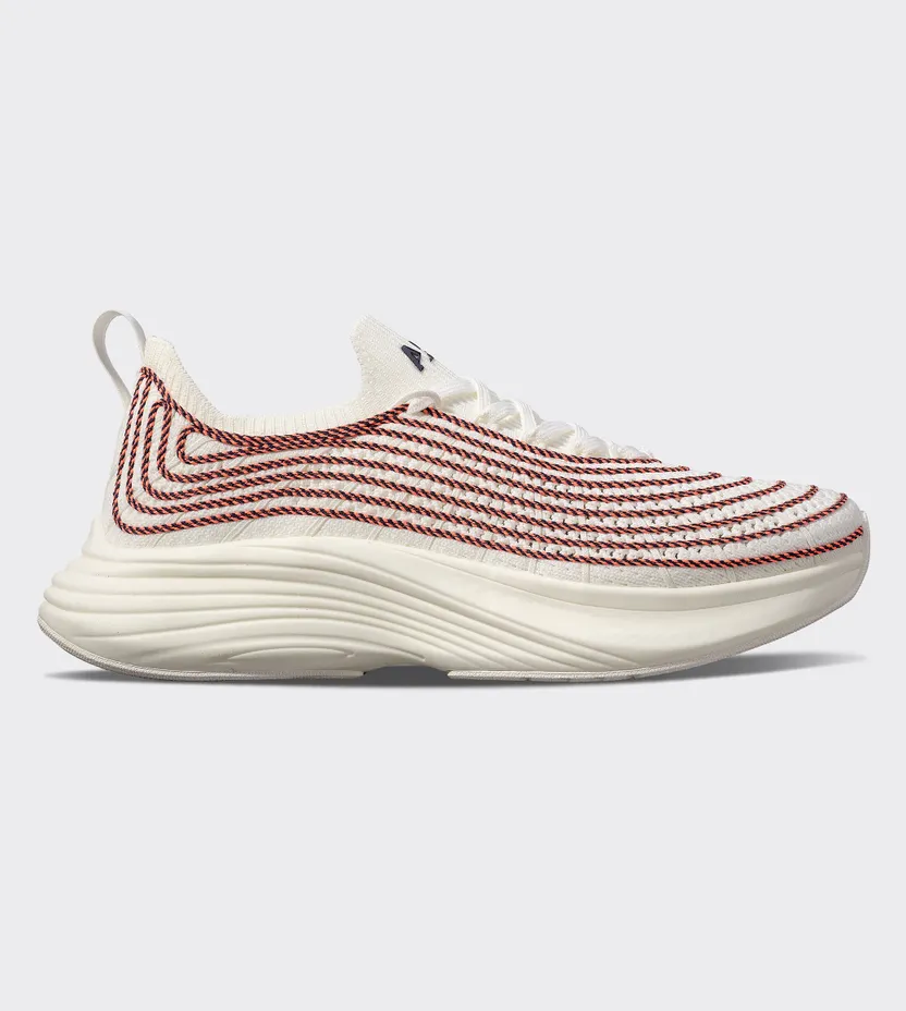 APL TechLoom Zipline “Ivory/Indigo/Laser Red” (Heren)