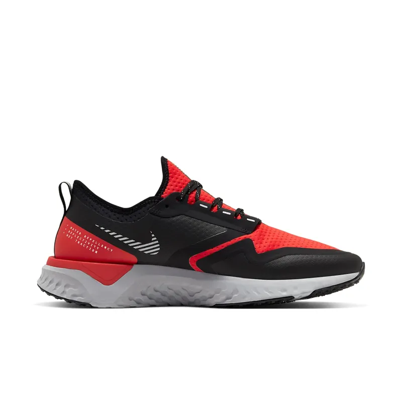 Nike Odyssey React 2 Shield ‘Habanero Red Black’ Habanero Red/Black/Thunder Grey/Metallic Silver (BQ1671-600)