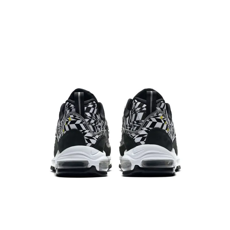Nike Air Max 98 AOP Black White/Team Orange-Black (AQ4130-100)