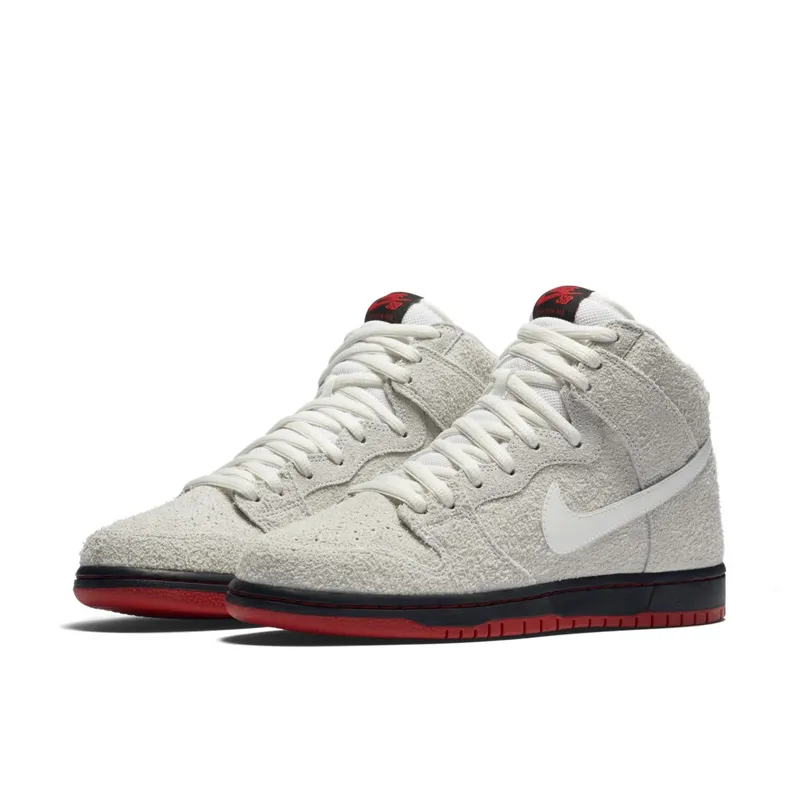 Nike Dunk SB High Wolf In Sheep’s Clothing (Deluxe Set W/ Accessories) Summit White/Black-University Red-Summit White (881758-110)