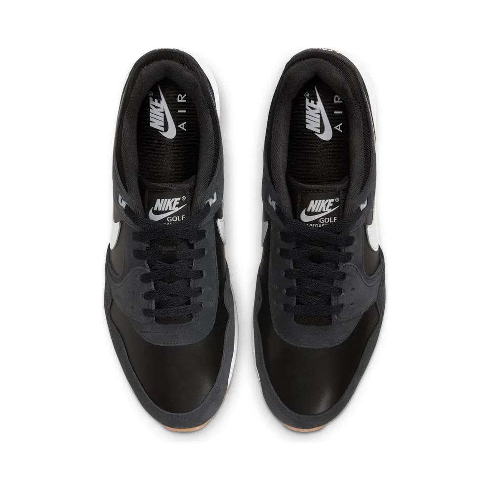 Nike Air Pegasus ’89 Golf “Black White Gum Medium Brown Wolf Grey” (FJ2245-004)
