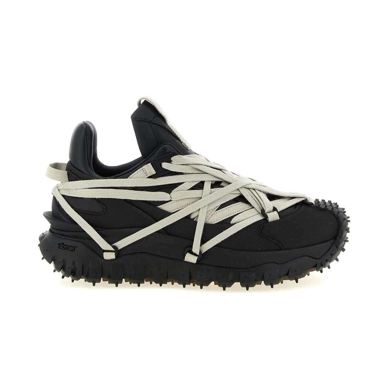 Rick Owens Moncler + Rick Owens Trailgrip Megalace “Black” (MU01F4M10M4321999)