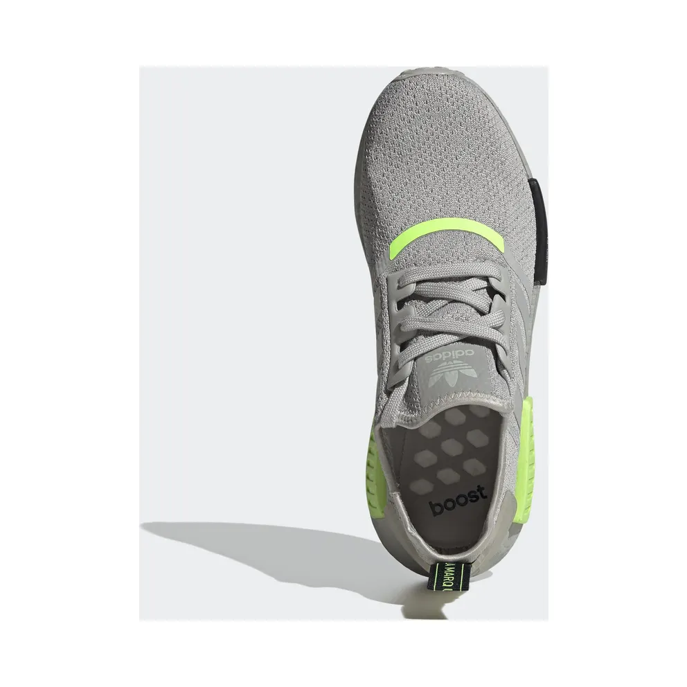 adidas NMD R1 Serial Pack Metal Grey Metal Grey/Core Black/Signal Green (EH0044)