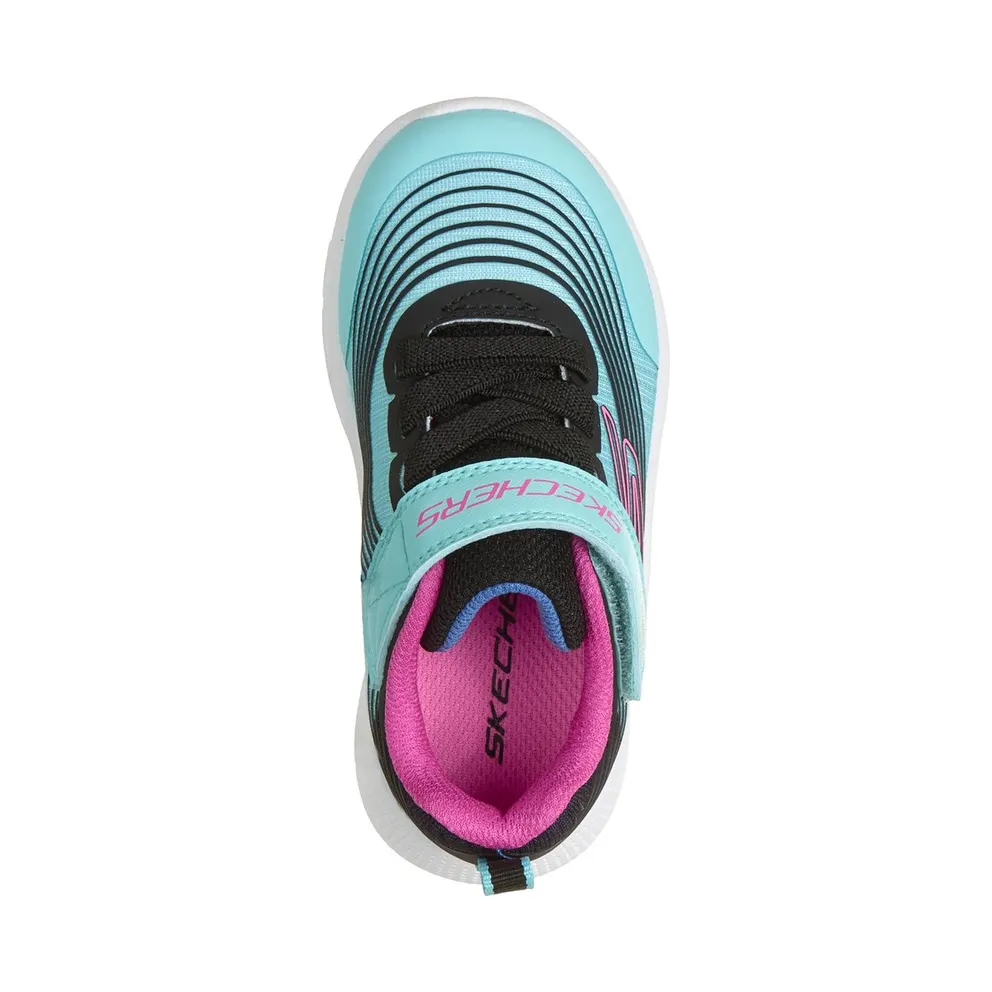 Skechers Microspec Advance Sneaker Aqua/Purper