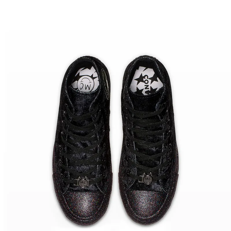 Converse Chuck Taylor All-Star Hi Miley Cyrus Black Silver (W) Black/Silver-White (563723C)