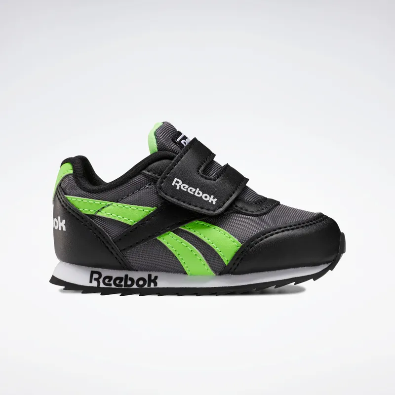 Reebok Royal Classic Jogger 2.0 Black / Cold Grey 6 / Solar Green (FW8937)