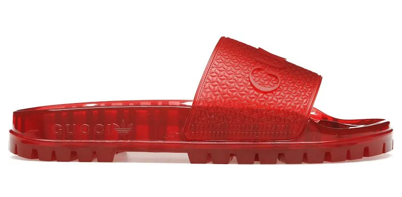 adidas x Gucci Adilette Slide Red (721229 JAACP 6501)
