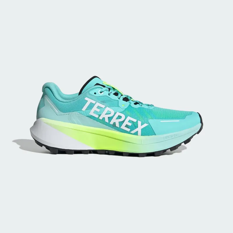Adidas Terrex Agravic 3 Trail Running Flash Aqua / Cloud White / Lucid Lemon (HP3686)