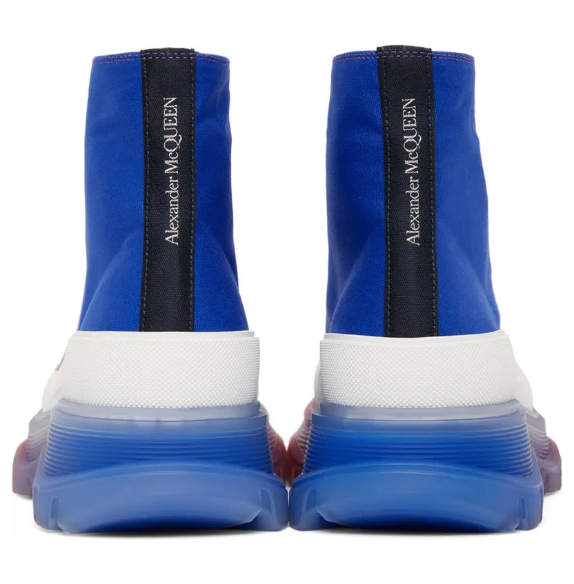 Alexander McQueen White Tread Slick Hi Sneakers (705659W4TGE) (2)