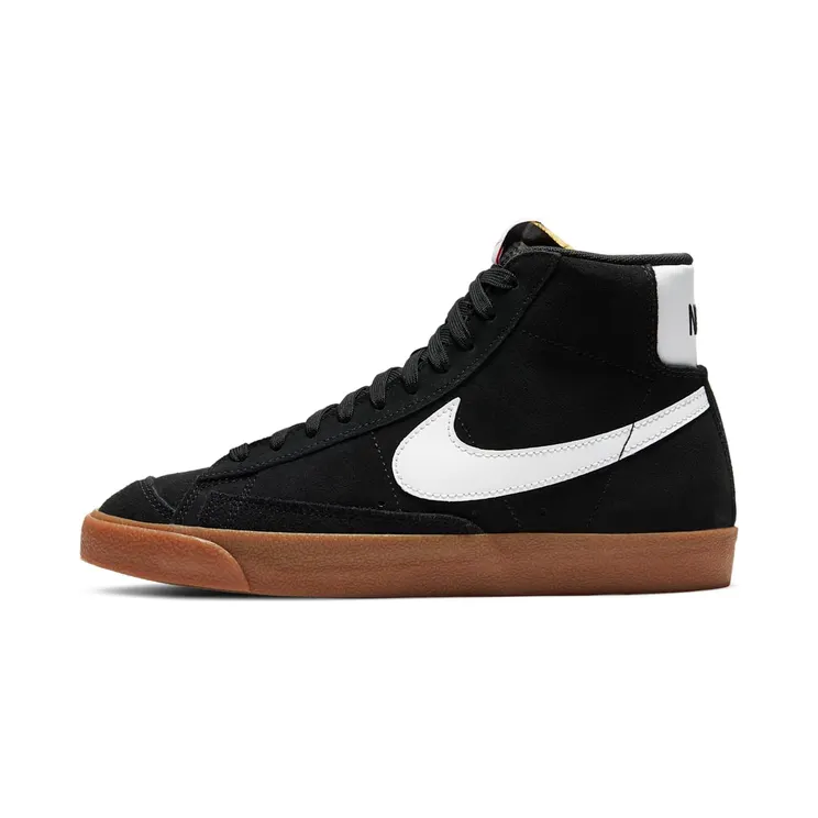 Nike Blazer Mid ’77 Suede “Black / Gum Medium Brown / Total Orange / White” (DB5461-001)