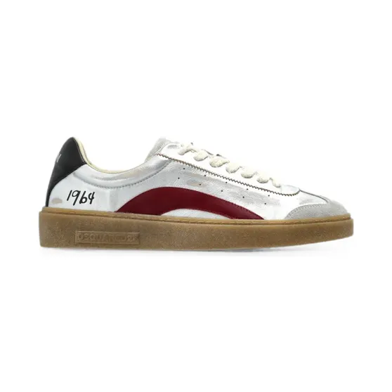 DSQUARED2 Broek met metallic-effect “Silver” (SNM049823809087)