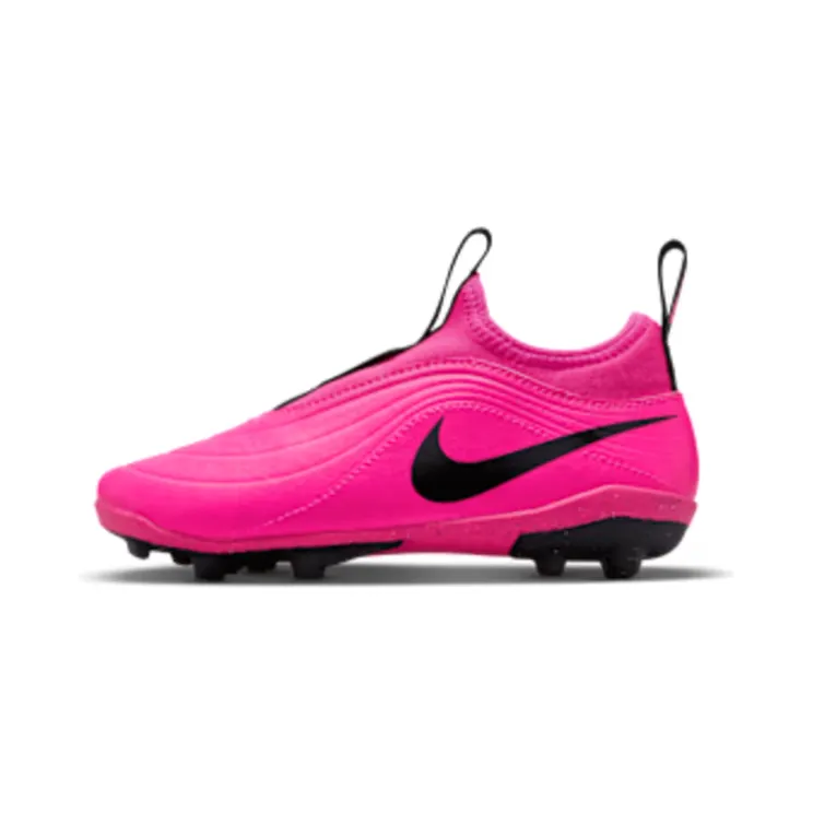 Nike Jr Tiempo Maestro Club Flex ‘ Multi-Ground Low-Top “Pink Blast / Black” (IB5029-600)