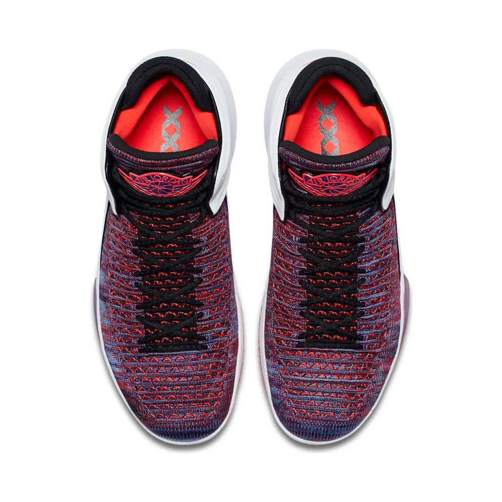 Jordan XXXII Finale White/Black-Court Purple-University Blue (AA1253-105)
