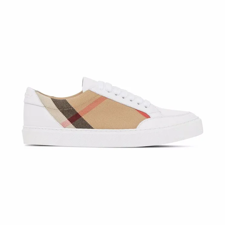 Burberry House Check Low Top Optic White Archive Beige (8056712)