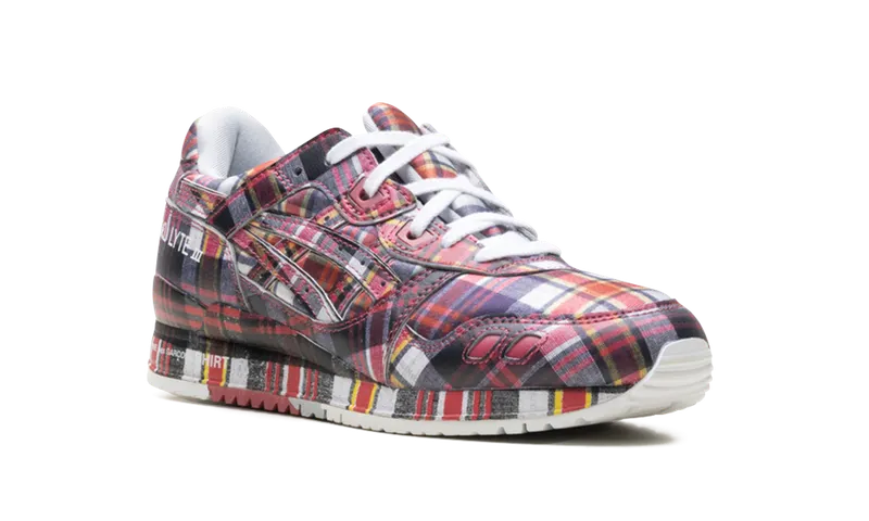 Asics Gel-Lyte 3 07 Remastered “Comme des Garçons SHIRT Red Plaid” (1203A824-600)