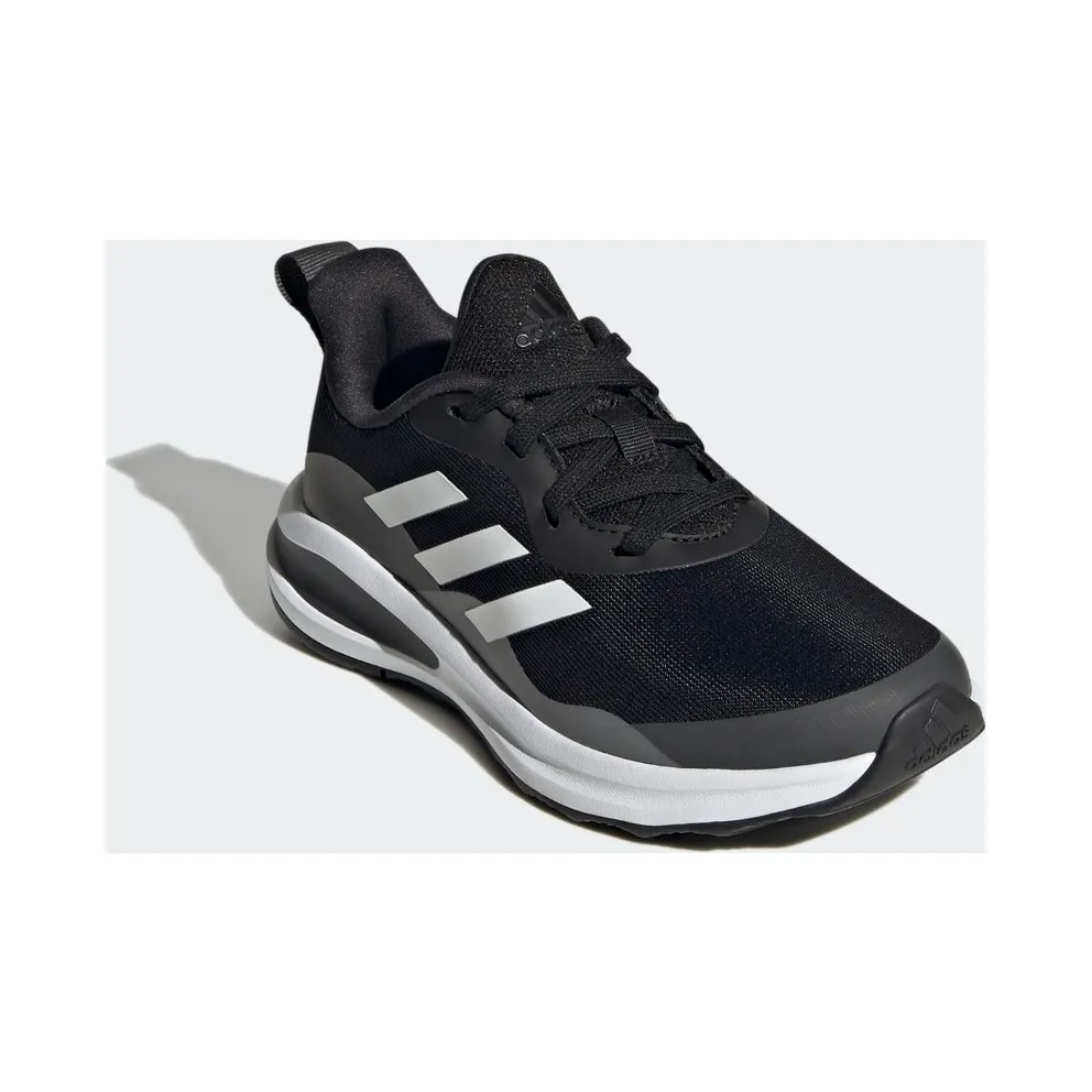 Adidas FortaRun Lace Running Shoes Core Black / Cloud White / Grey Six (GY7597)