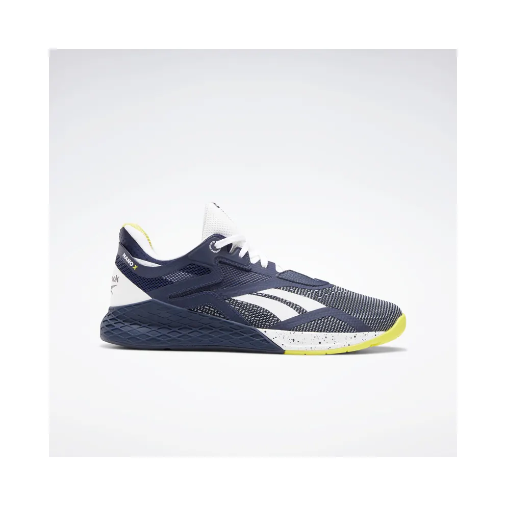 Reebok Nano X Vector Navy / White / Chartreuse (FW8473)