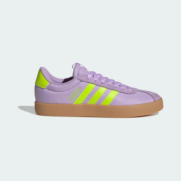 Adidas VL Court 3.0 Powder Plum / Solar Slime / Lucid Lemon (JS2058)