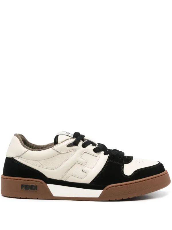 FENDI Sneakers with logo – Beige (7E1493AHH2)