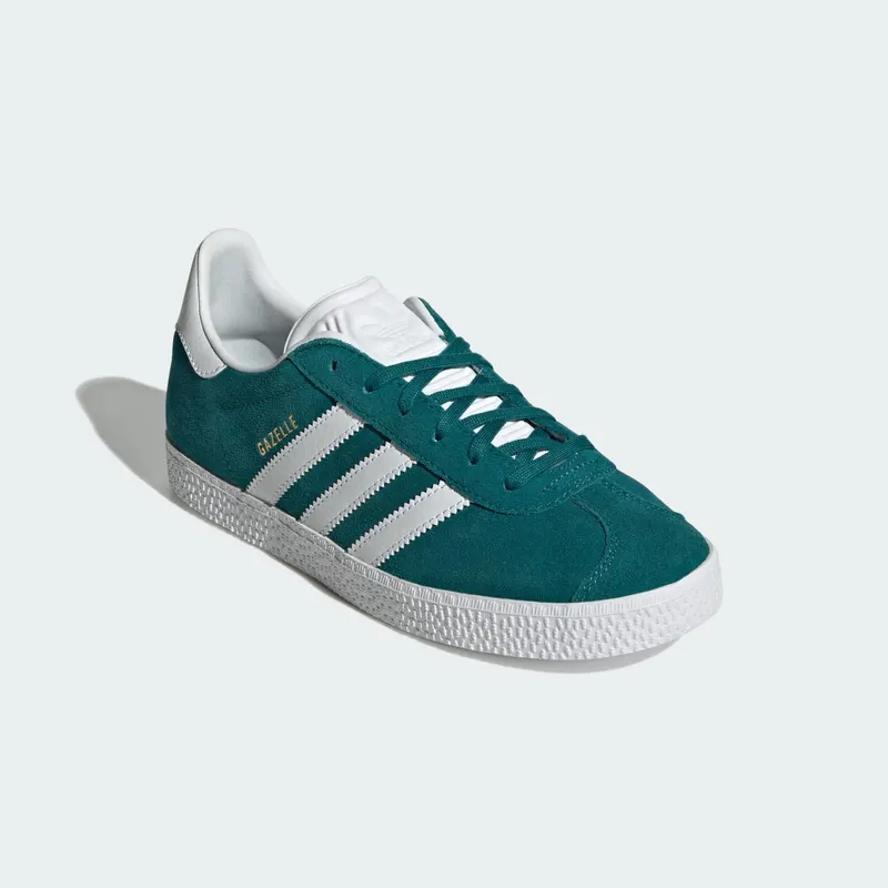 adidas Gazelle Legacy Teal Cloud White Gold Metallic (IF9800)