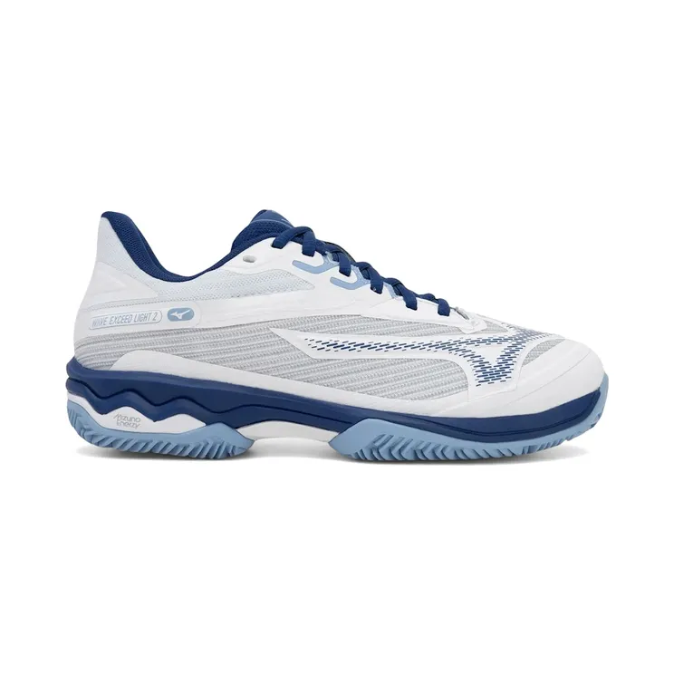 Mizuno Wave Exceed Light 2CC White Bellwether Blue (61GC232124)