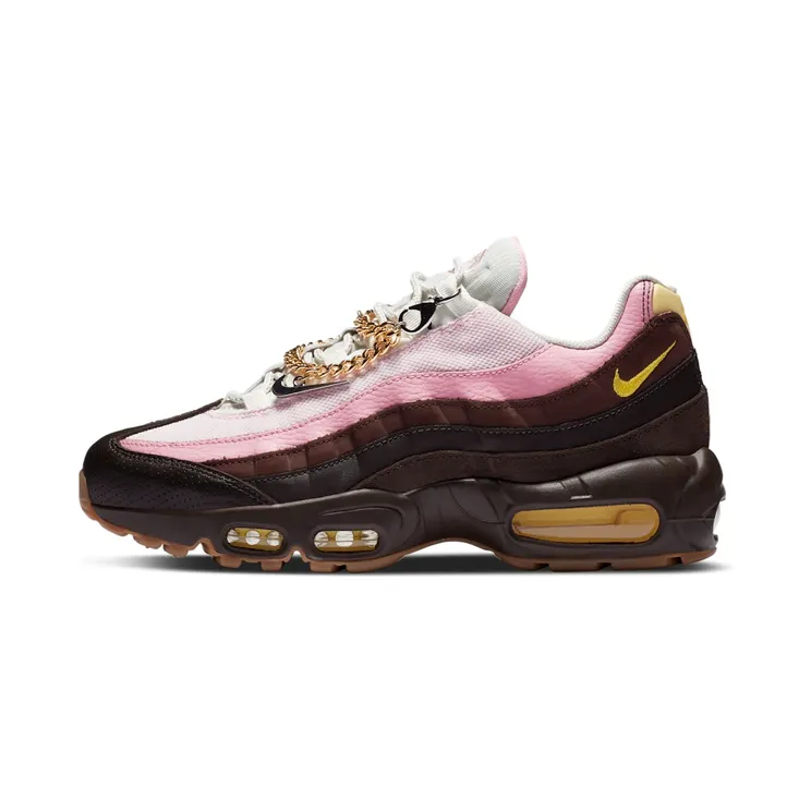 Nike Air Max 95 ‘Cuban Link’ “Velvet Brown / Light British Tan / Baroque Brown / Opti Yellow” (CZ0466-200)