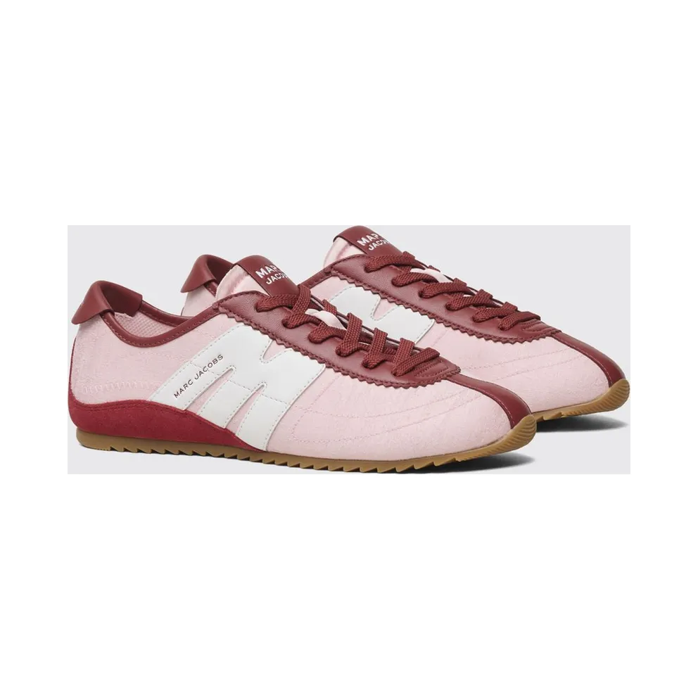 Marc Jacobs The 400 Bleecker Runner Bicolor Leather and Suede Pink (2P6FSN001F07681)