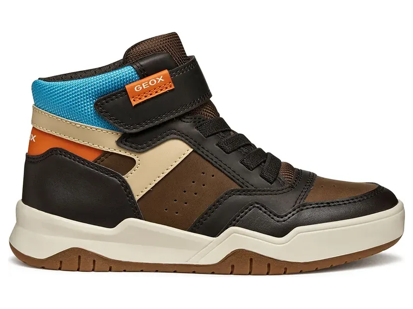 Geox sneaker Bruin/Lichtblauw (J367RF0MEFU-C0740)