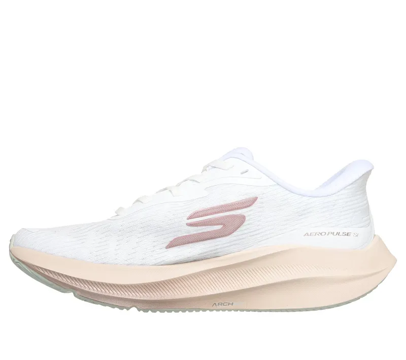 Skechers Slip-ins: Aero Pulse Sneaker White/Rose
