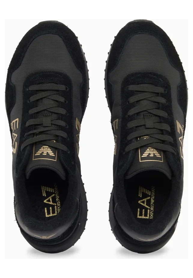 Armani Fabric Sneaker With Suede Inserts Vintage Running (7X000380-AF19175-MZ177) (3)