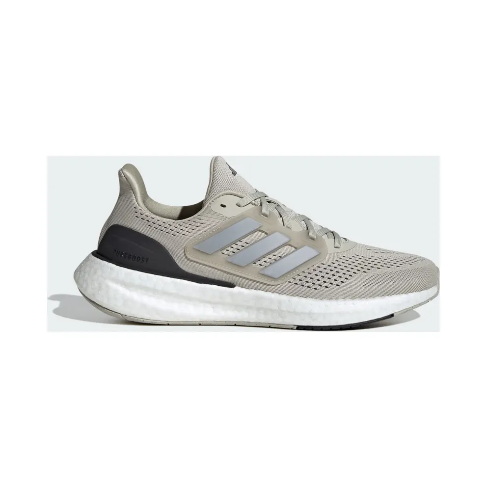 adidas Pureboost 23 Laufschuh Putty Grey / Silver Metallic / Core Black (IF1547)