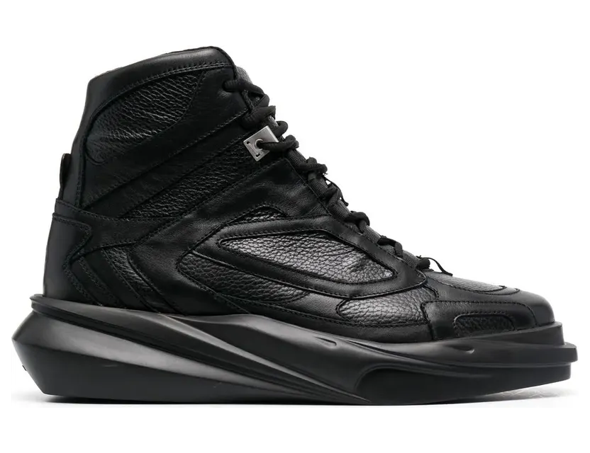 1017 Alyx 9SM High-Top-Sneakers mit Schnürung “Black” (AAUSN0032LE01)