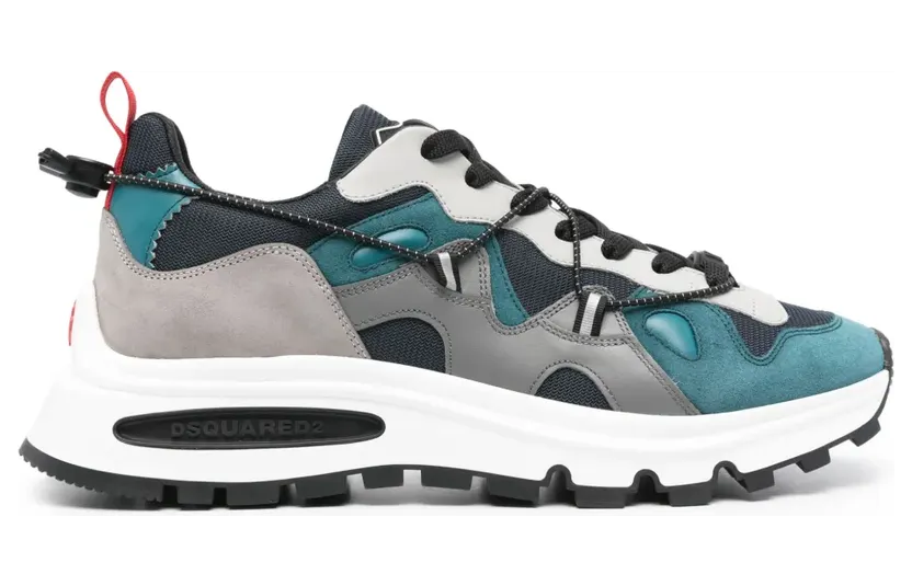 DSQUARED2 Run Sneakers mit Einsätzen – Blau (SNM028008106244)