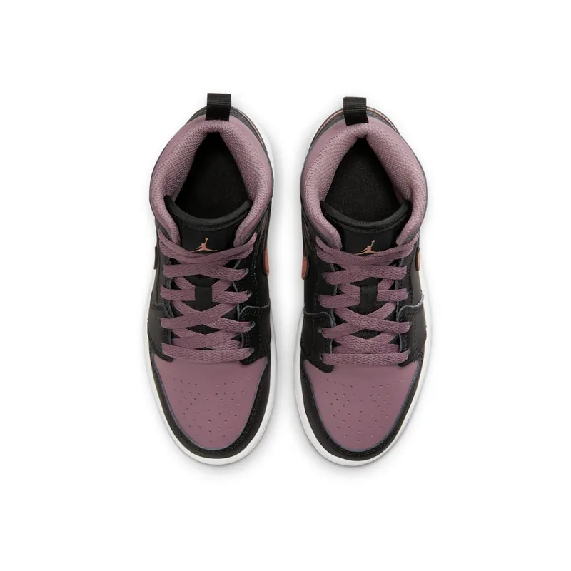 Air Jordan Retro 1 Mid SE PS “Black Sky J Mauve” (FB9910-008)