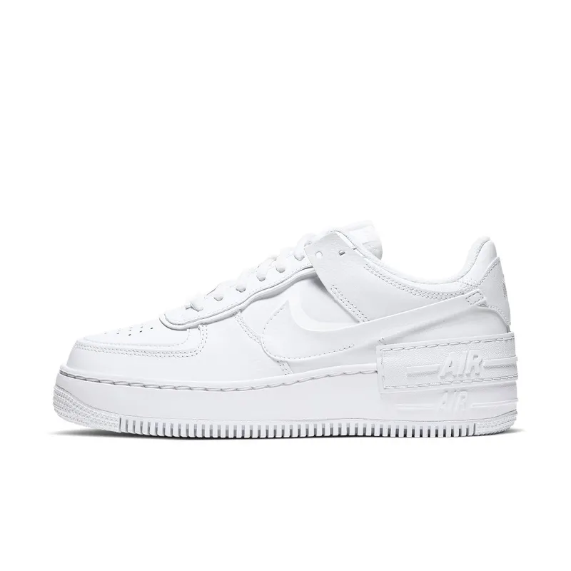 Nike Air Force 1 Shadow Triple White (W) White/White-White (CI0919-100)
