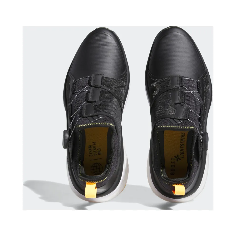 adidas Solarmotion BOA Golf Shoes Core Black / Dark Silver Metallic / Solar Gold (GV9389)