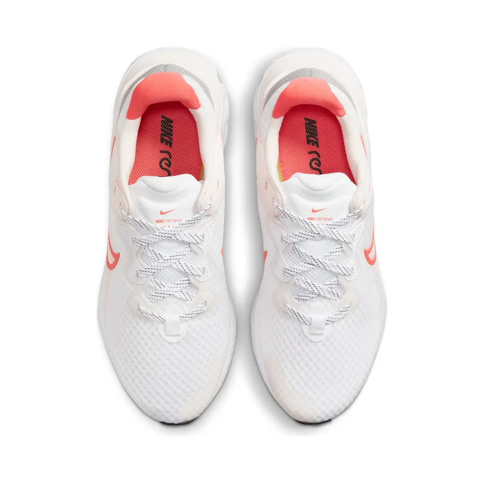 Nike Renew Run 2 “White / Light Soft Pink / Black / Magic Ember” (CU3505-105)