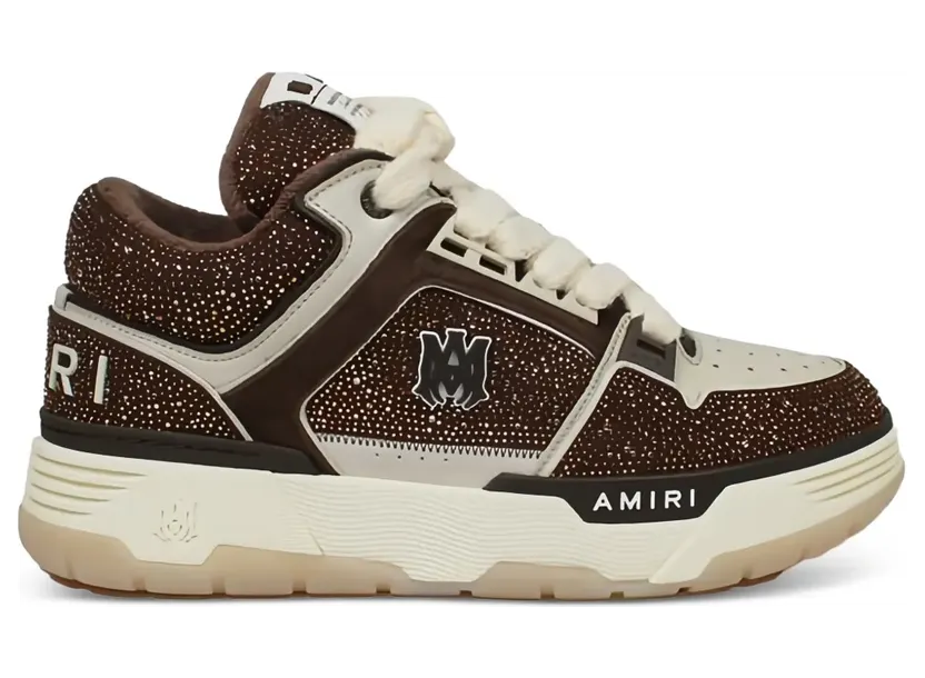 AMIRI MA-1 Sneakers mit Logo-Verzierung – Braun (AMSNSN1020)