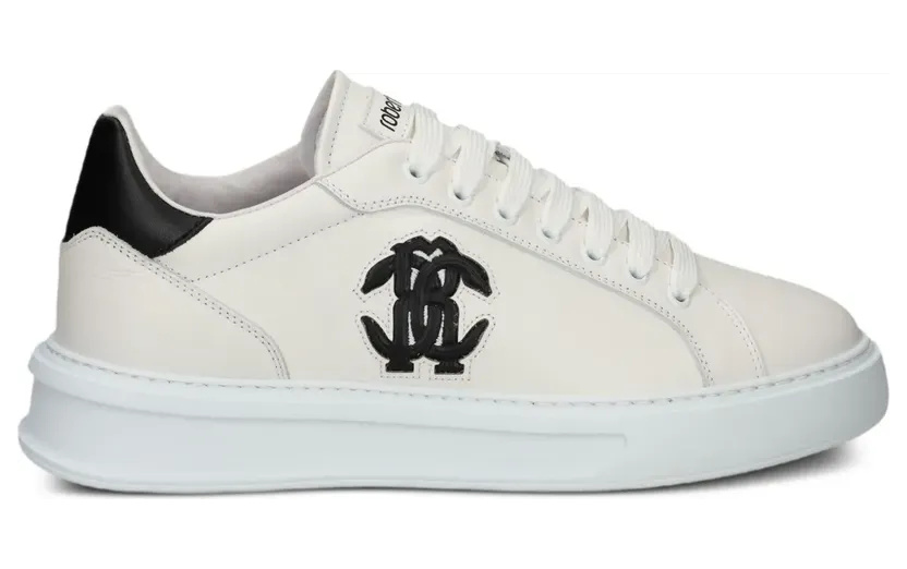 Roberto Cavalli mit Mirror Snake-Applikation “White” (27776)