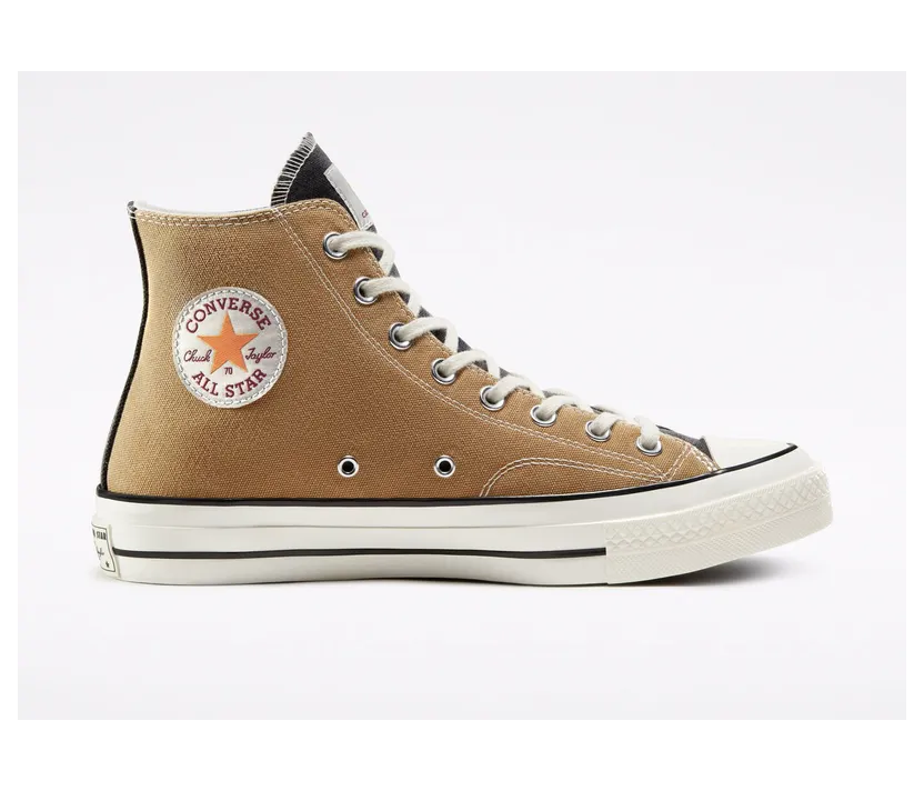 Converse Carhartt WIP x Renew Chuck 70 High ‘Navy Brown’ Brown/Black/Navy (168156C)