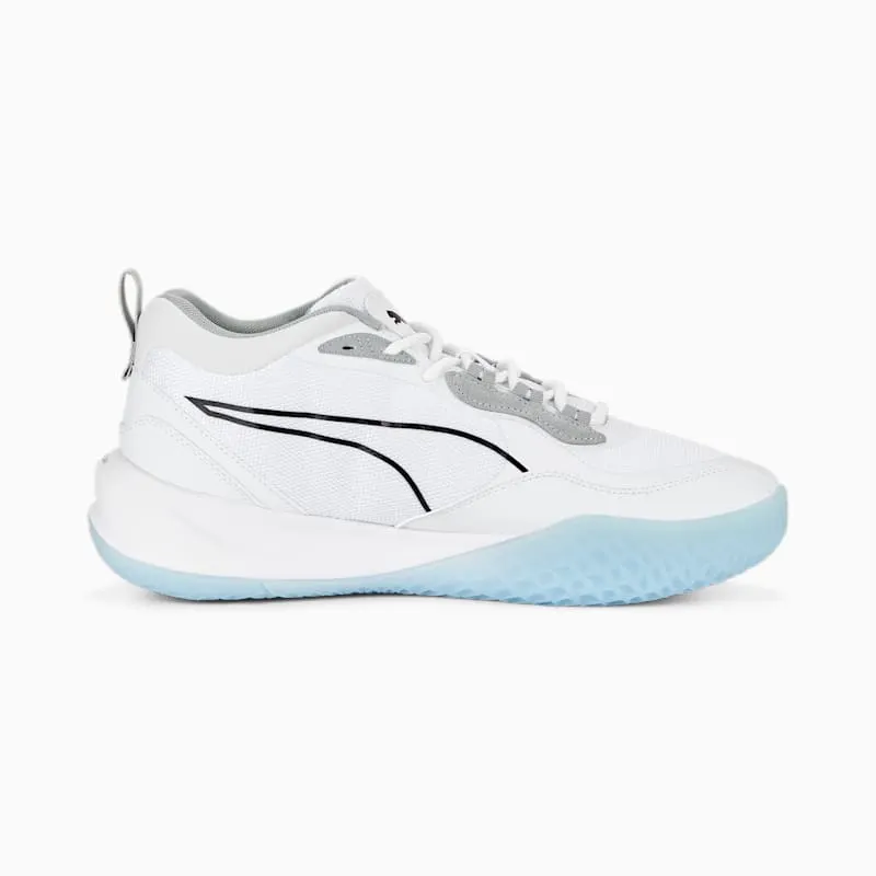 Puma Playmaker Pro Basketball Shoes White/Grey (377572-03)