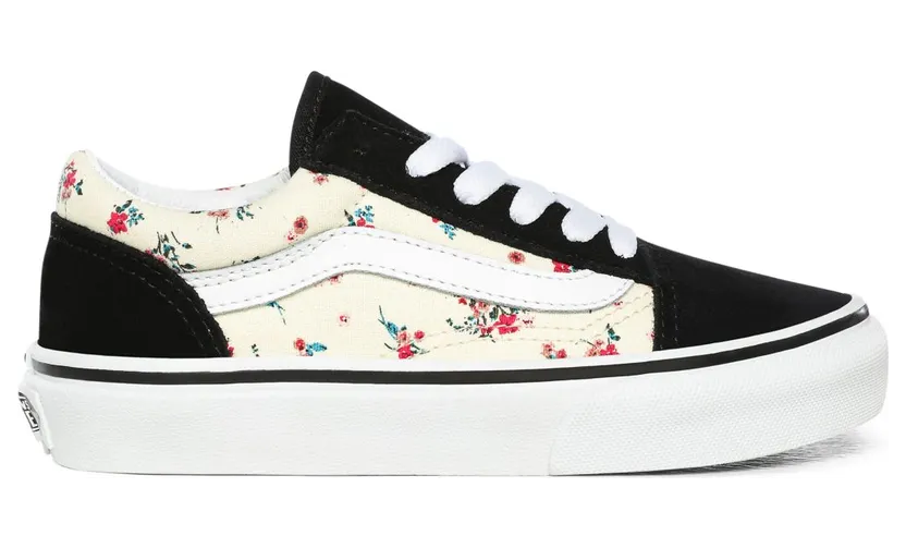 VANS Ditsy Floral Old Skool Kinderschoenen (Wit)