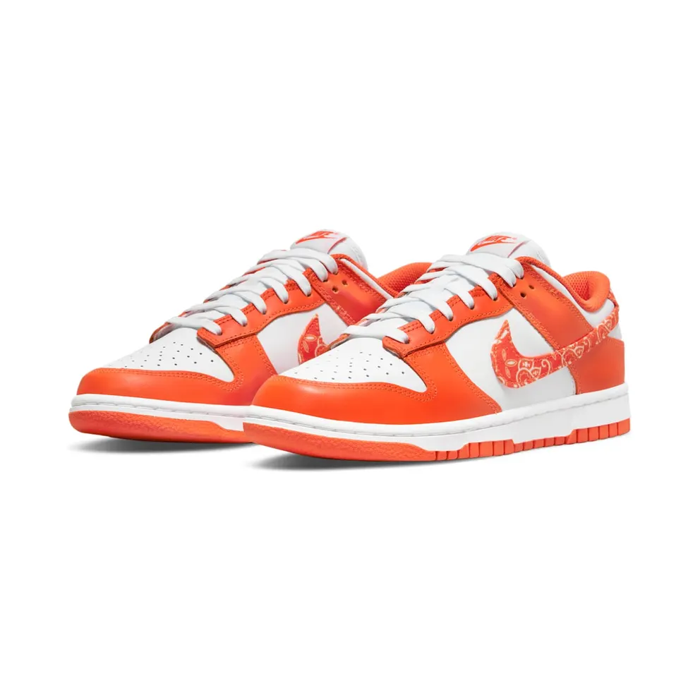 Nike Dunk Low Essential Paisley Pack Orange – “Orange / White” (DH4401-103)
