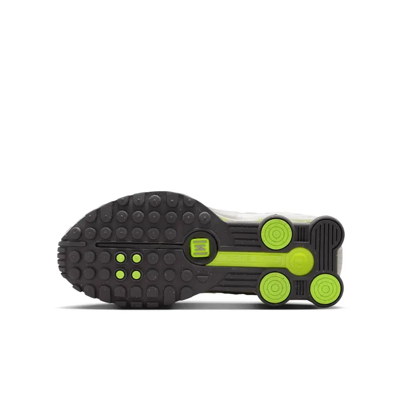 Nike Shox R4 GS “College Grey / Volt” (CW2626-008)
