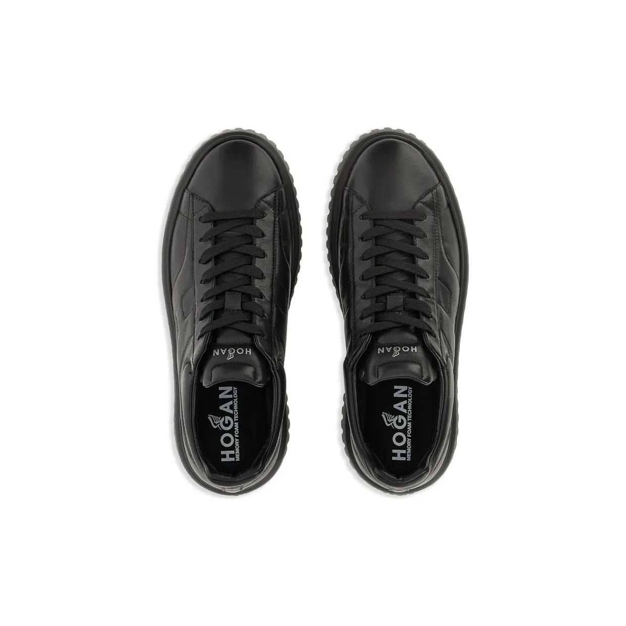 Hogan H-Stripes Leather “Black” (HXM6450FC60L E99999) (2)